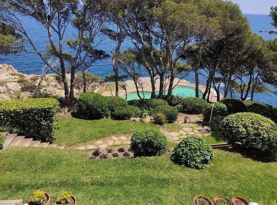 Lejlighed Holiday Duplex Cap Sa Sal At The Edge Of The Sea Begur Spanien